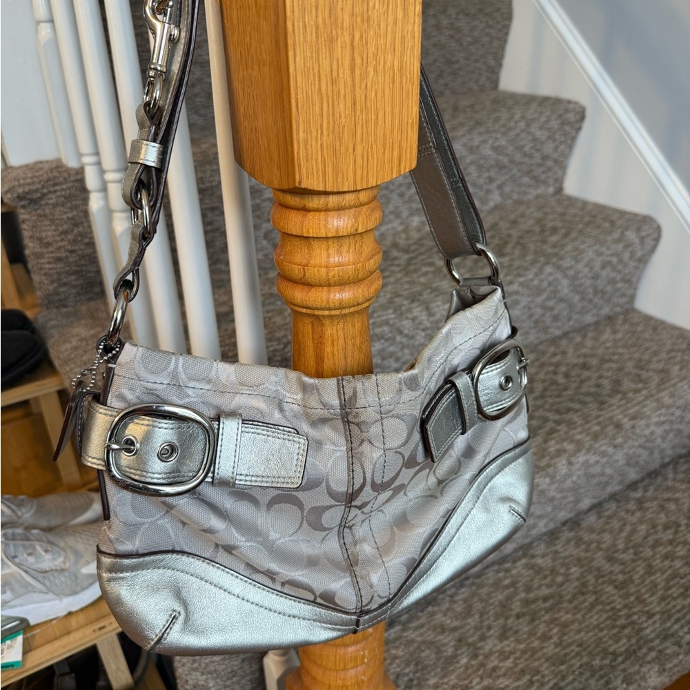 SMALL COACH SHOULDER BAG